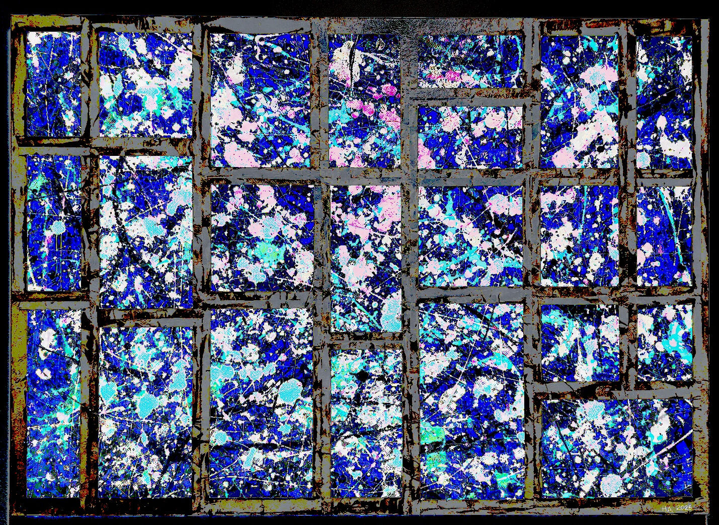 BLUE BETWEEN THE LINES